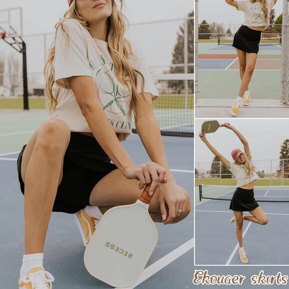 Women's Active Performance Skort Lightweight Skirt for Running Tennis Golf Worko - Picture 8 of 8